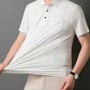 [Leve 5 Pague 3] Camisa Masculina Lunox em Seda Gelo e Poliéster (Conforto e Estilo Implacável)